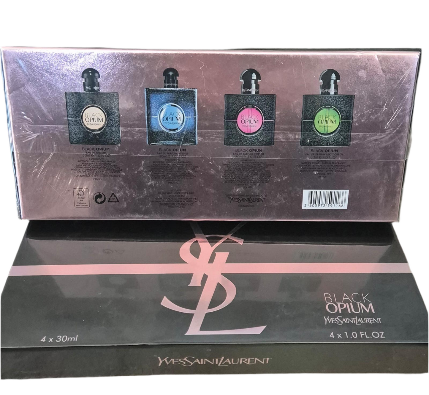 YSL Black Opium Gift Set 4 x 30ml