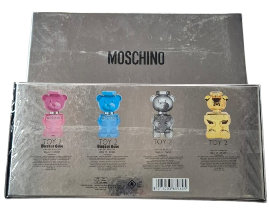 Moschino Toy 2 香水セット※箱付き Moschino Toy Playful Mini Set (Silver Box) | 4 x 30ml – Discounted