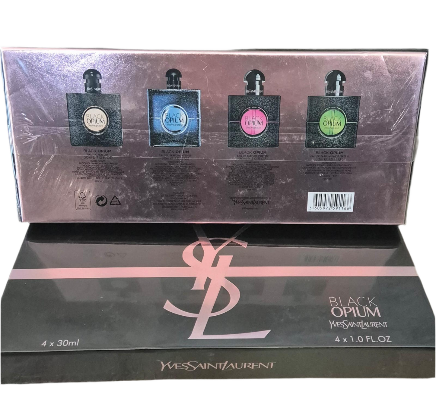 YSL Black Opium Gift Set  4 x 30ml