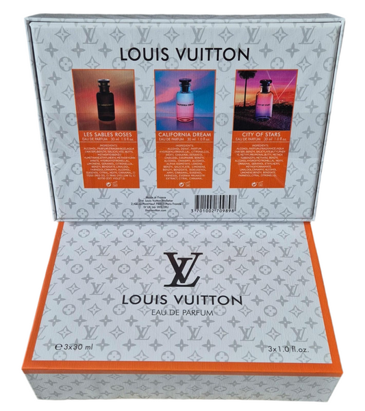 Louis Vuitton Fragrance Gift Set 3 x 30ml