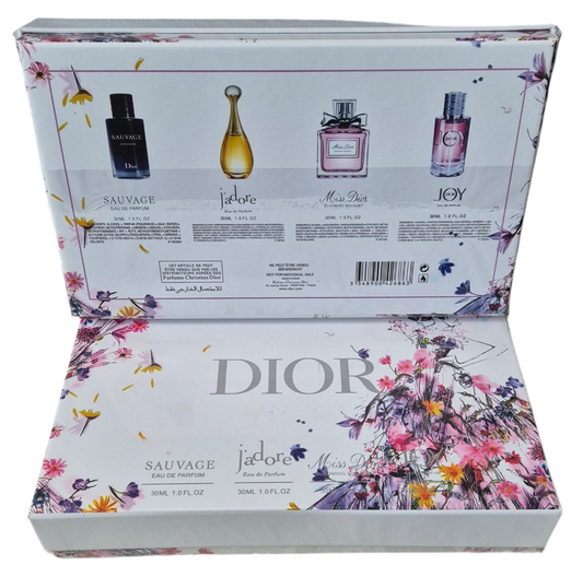 Dior Fragrance Gift Set 4 x 30ml