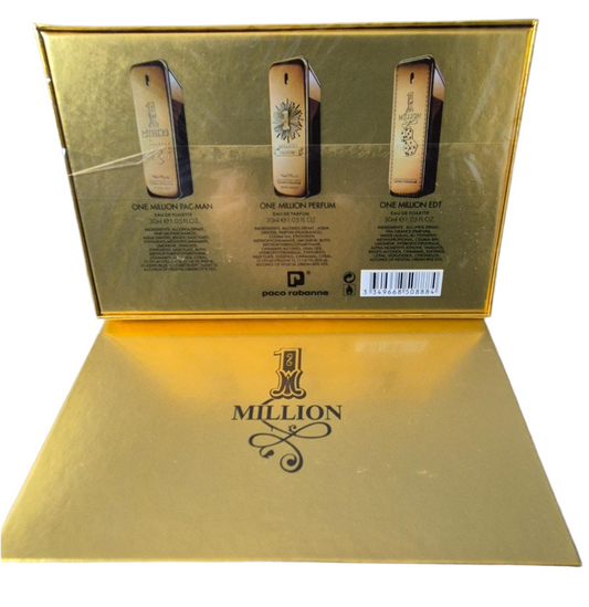 Paco Rabanne One Million Gift Set 3 x 30ml