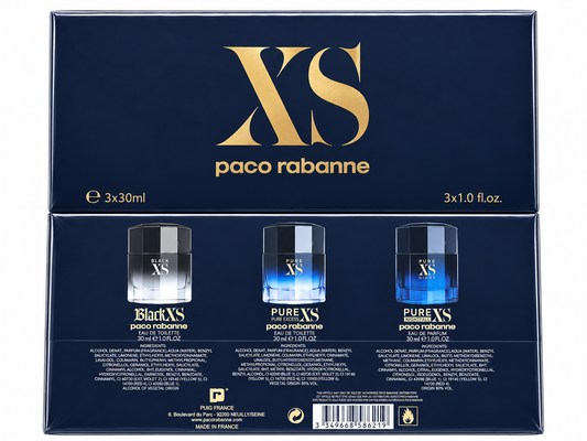 Paco Rabanne XS Bold Mini Set 3 x 30ml product photograph