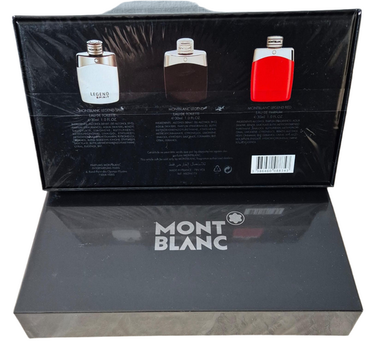 Montblanc Legend Men’s Fragrance Gift Set 3 x 30ml