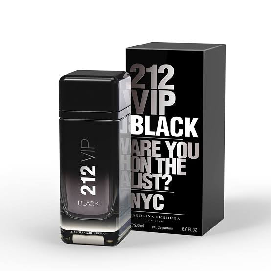 Carolina Herrera 212 VIP Black For Men EDP 100ml