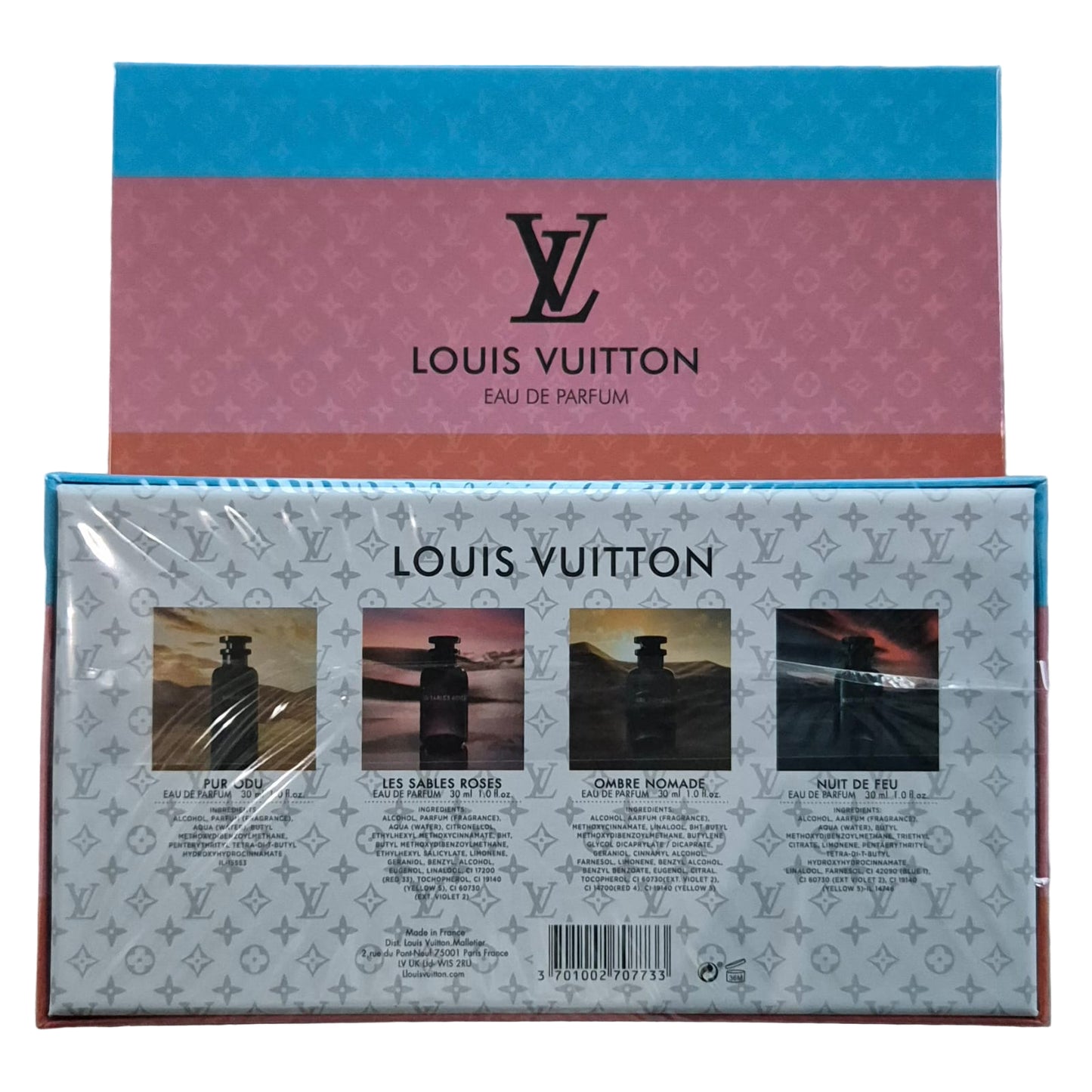 Louis Vuitton Discovery Mini Set (Pink & Blue Edition) |  4 x 30ml