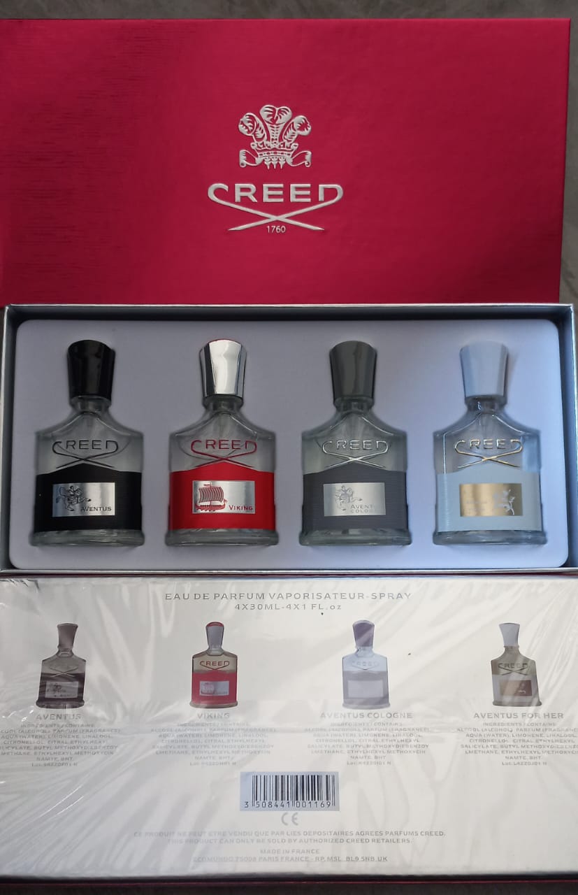 Creed Mini set 4 x 30 ml Red
