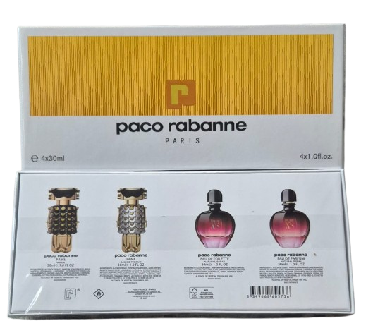 Paco Rabanne Fame & XS Power Mini Set  |  4 x 30ml