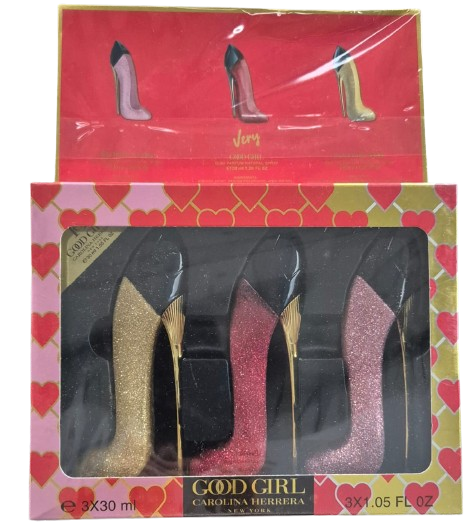 Carolina Herrera Good Girl Very Glam Glitter Heel Collection Set  |  3 x 30ml