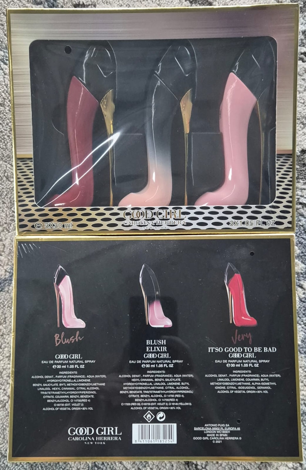 Carolina Herrera Good Girl Blush Blush Elixir Very Good Girl Set 3 x 30ml