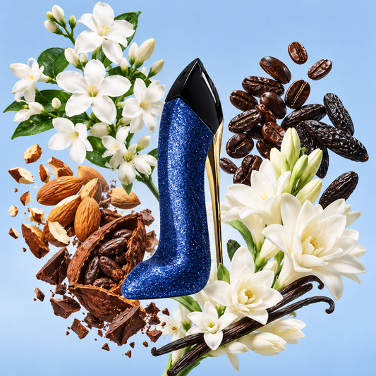 Carolina Herrera Good Girl Glitter Blue fragrance notes visual