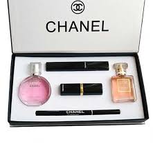 Chanel Mini Perfume & Make Up Set